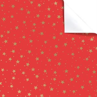 Geschenkpapier Weihnachten Neal rot 