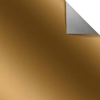 Uni Geschenkpapier Duplo gold & silber 