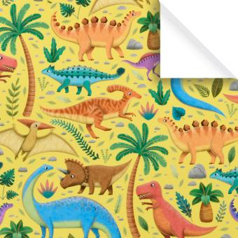 Kinder Geschenkpapier Rollen, Dinosaurier 