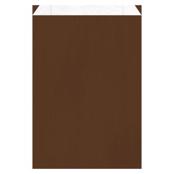 Uni kraft Geschenkbeutel 16x8x27cm chocolat, 16 x 8 x 27 cm | chocolat