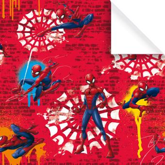 Marvel Geschenkpapier Rollen, Spiderman rot 