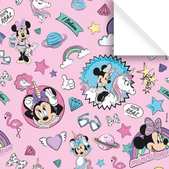 Disney Geschenkpapier Rollen, Minnie Mouse rosa 