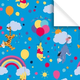 Winnie the Pooh Blau Disney Geschenkpapier Rolle 