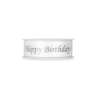 Happy Birthday Acetat Geschenkband -01