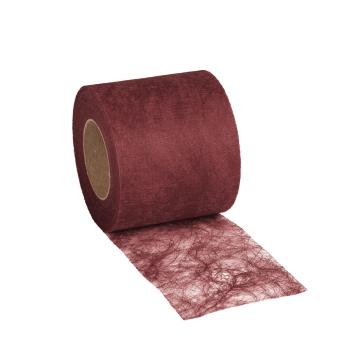 Sizoflor Geschenkband 80mm x 25m bordeaux 25m | -3580 bordeaux