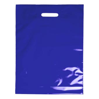 Polytragetaschen blau 35 x 46 +8cm, blau