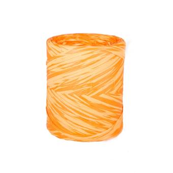 Polyraphia Geschenkband 10mm x 200m orange/gelb