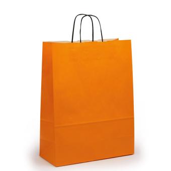 Toptwist Papiertragetaschen orange, 24 x 11 x 31cm 24 x 11 x 31cm | orange