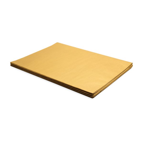 Metallisé Seidenpapier Bogen