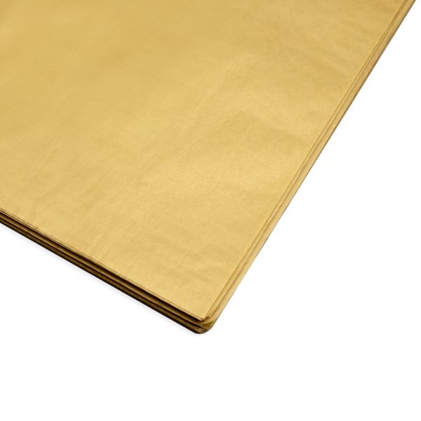 Metallisé Seidenpapier Bogen