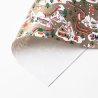 Kuchenland Kinder Geschenkpapier Weihnachten Bg.