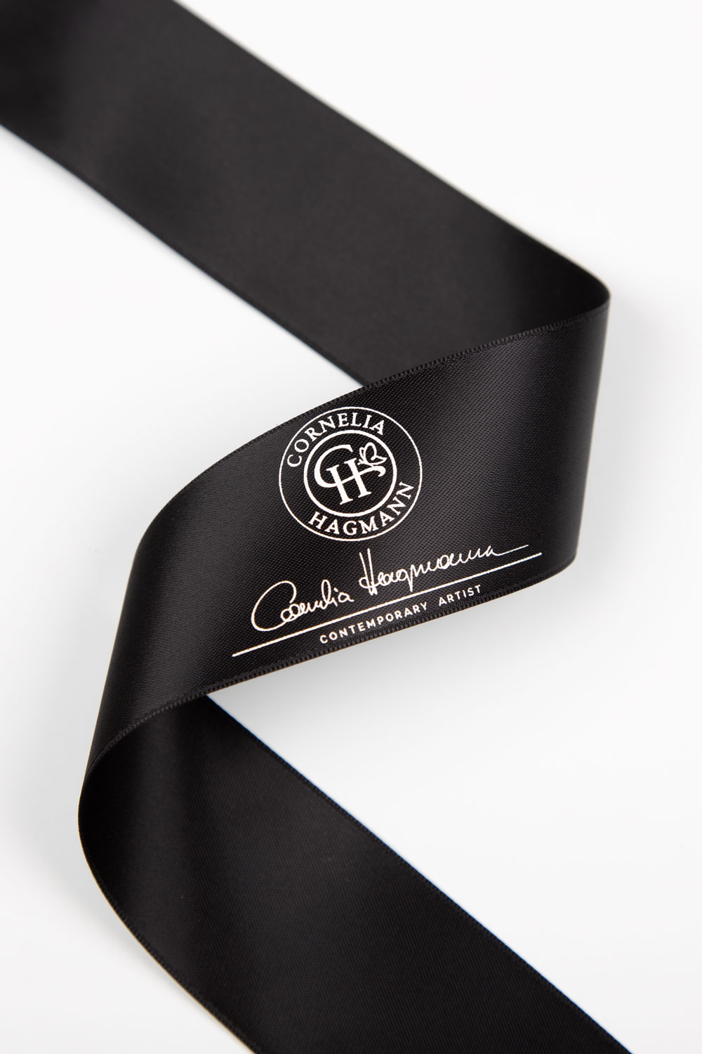 Logoband Siebdruck