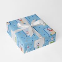 Toblach Kinder Recycling Geschenkpapier