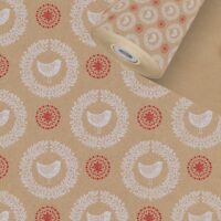 Bromölla Recycling Geschenkpapier Weihnachten