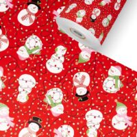 Funkelmann Rot Kinder Geschenkpapier Weihnachten