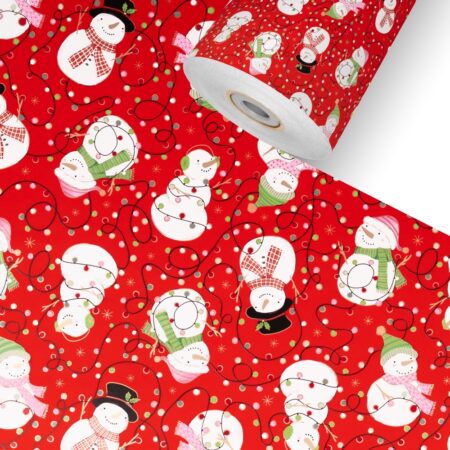 Funkelmann Rot Kinder Geschenkpapier Weihnachten