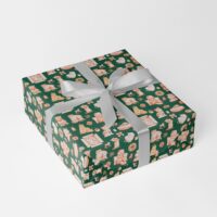 Miezmas Grün Kinder Geschenkpapier Weihnachten