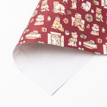 Miezmas Rot Kinder Geschenkpapier Weihnachten