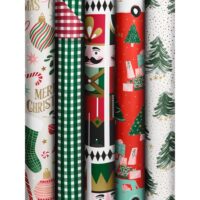 Traditional Holidays Kurzrollen Geschenkpapier