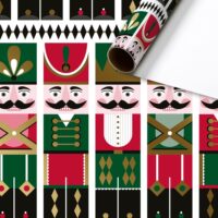 Traditional Holidays Kurzrollen Geschenkpapier