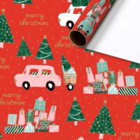 Traditional Holidays Kurzrollen Geschenkpapier
