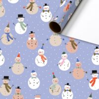 Festive Kids Kurzrollen Geschenkpapier