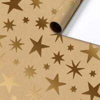 Basic Christmas Elegant Kurzrollen Geschenkpapier