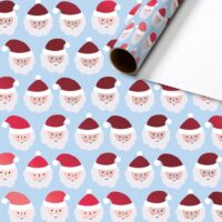 Basic Christmas Kids Kurzrollen Geschenkpapier