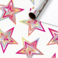 Basic Christmas Kids Kurzrollen Geschenkpapier