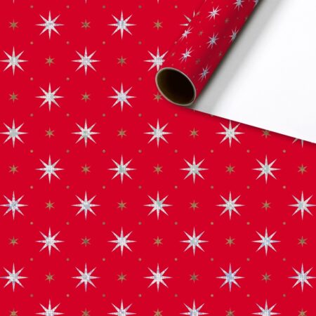 Zidonia Rot Kurzrollen Geschenkpapier