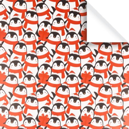Pingolino Kinder Geschenkpapier Weihnachten Bogen