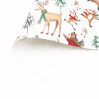 Eisflitzer Kinder Geschenkpapier Weihnachten Bogen