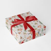 Eisflitzer Kinder Geschenkpapier Weihnachten Bogen