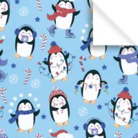 Runavik Kinder Geschenkpapier Weihnachten Bogen