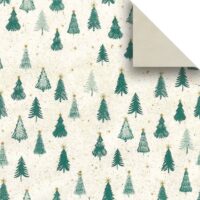 Tannenhain Gras Geschenkpapier Bogen