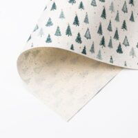 Tannenhain Gras Geschenkpapier Bogen