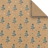 Auraverde Recycling Geschenkpapier Bogen