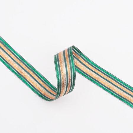 Color Lurex Streifen Geschenkband