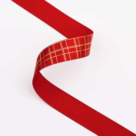Hot Foil Single Face Karo Geschenkband