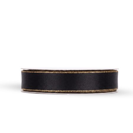 Satin mit Lurexkante Geschenkband