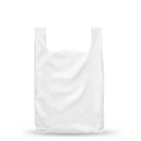 Recycling Shoppers Plastiktragetaschen Weiss