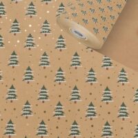 Auraverde Recycling Geschenkpapier Weihnachten