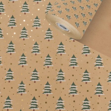 Auraverde Recycling Geschenkpapier Weihnachten