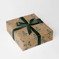 Auraverde Recycling Geschenkpapier Weihnachten