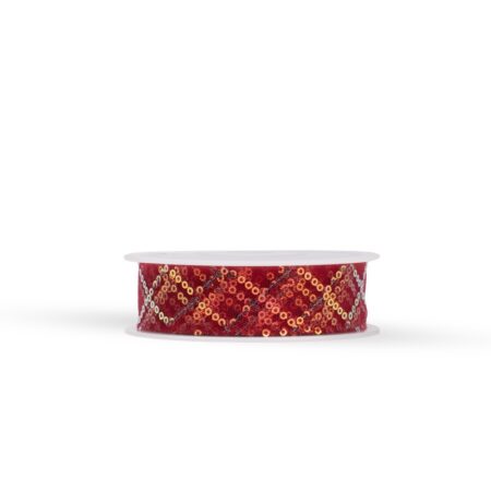 Pailletten Tüll Geschenkband
