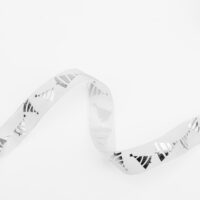 Tannenbaum Plastisol Organza Geschenkband