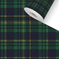 Tartanino Grün Geschenkpapier Weihnachten Rolle