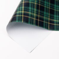 Tartanino Grün Geschenkpapier Weihnachten Rolle