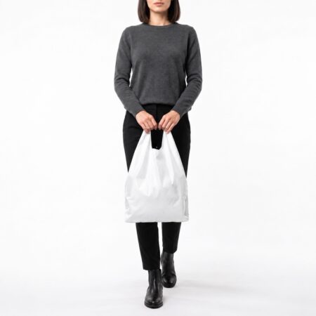 Recycling Shoppers Plastiktragetaschen Weiss